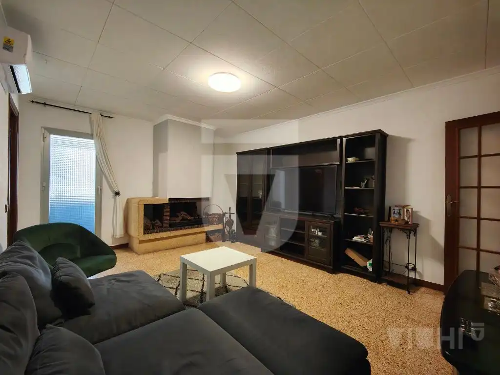 Living room of Attic for sale in Montgat  with Air Conditioner, Heating and Parquet flooring