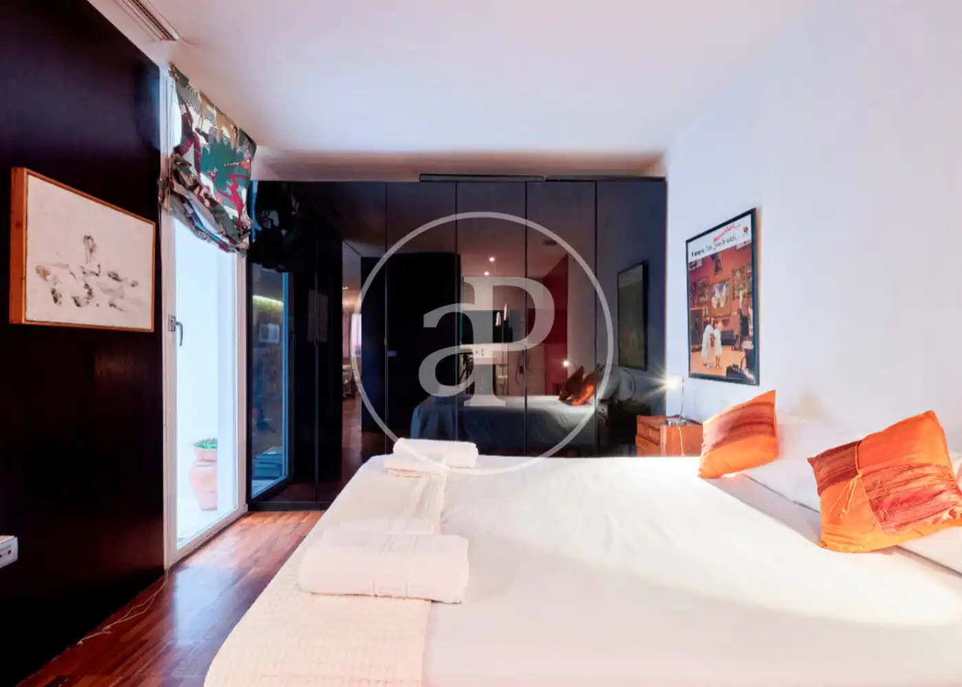Bedroom of Flat for sale in Madrid  with Air Conditioner, Heating and Terrace