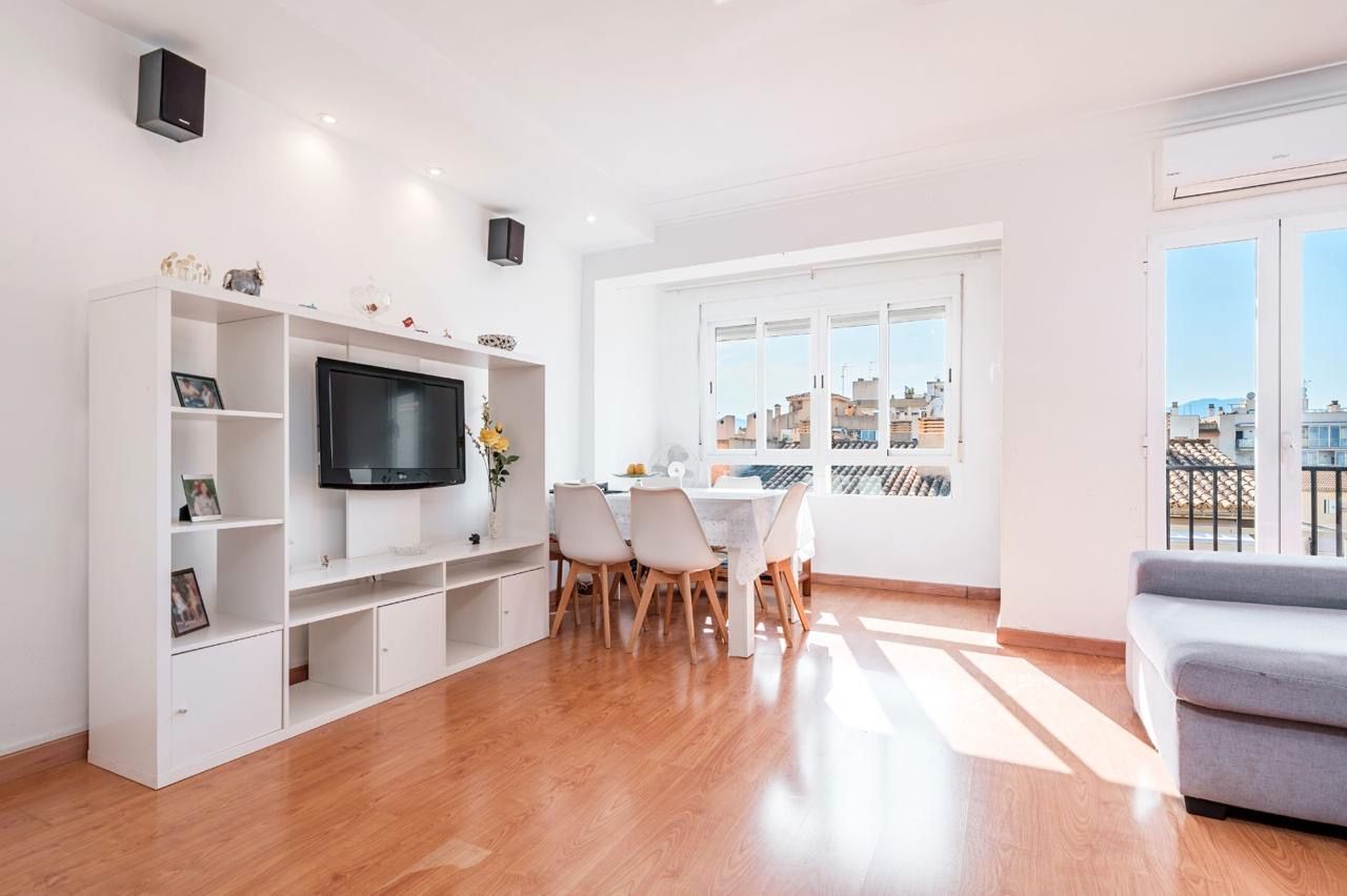 Sala d'estar de Pis en venda en  Palma de Mallorca amb Aire condicionat, Calefacció i Terrassa