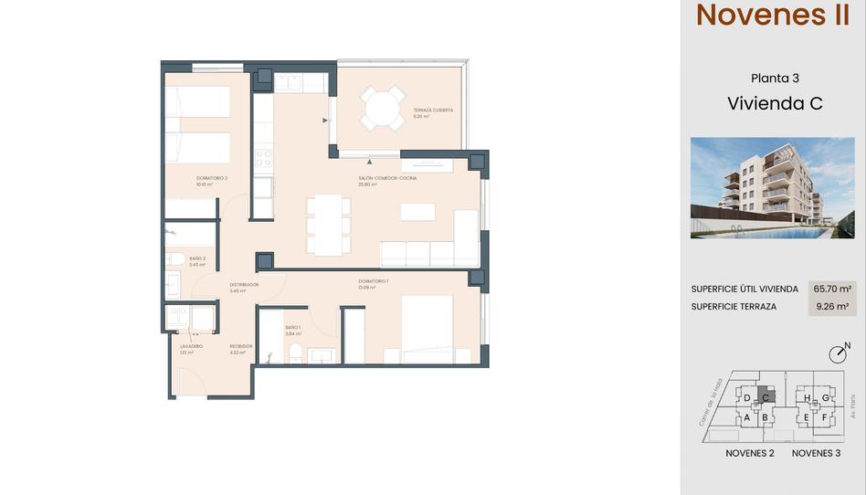 Photo 1 of Flat for sale in Avinguda París, 4, Piscinas, Castellón