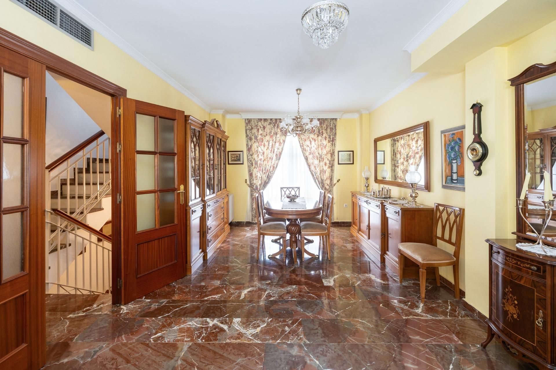 Dining room of Single-family semi-detached for sale in  Granada Capital  with Air Conditioner, Heating and Terrace