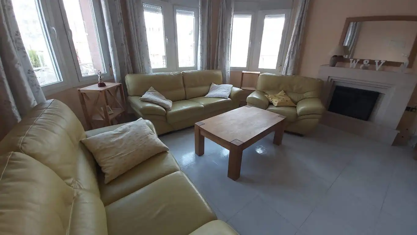 Sala de estar de Casa o chalet en venta en Rojales con Terraza, Piscina y Amueblado