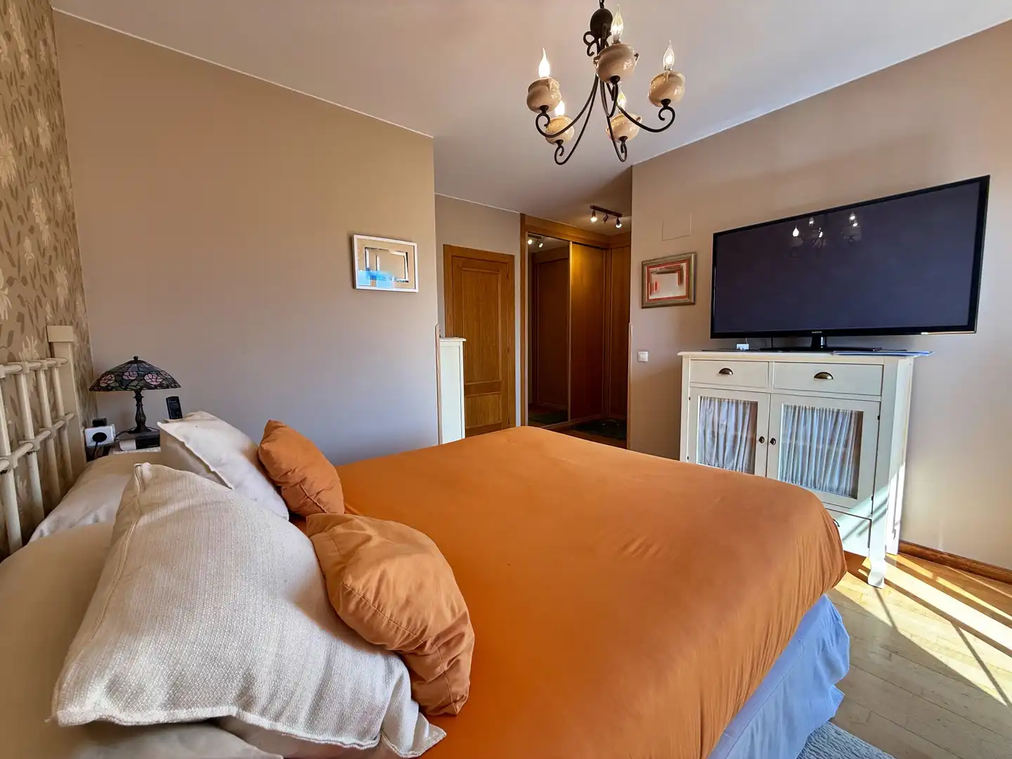 Bedroom of Detached homes for sale in Llanera  with Heating, Parquet flooring and Terrace