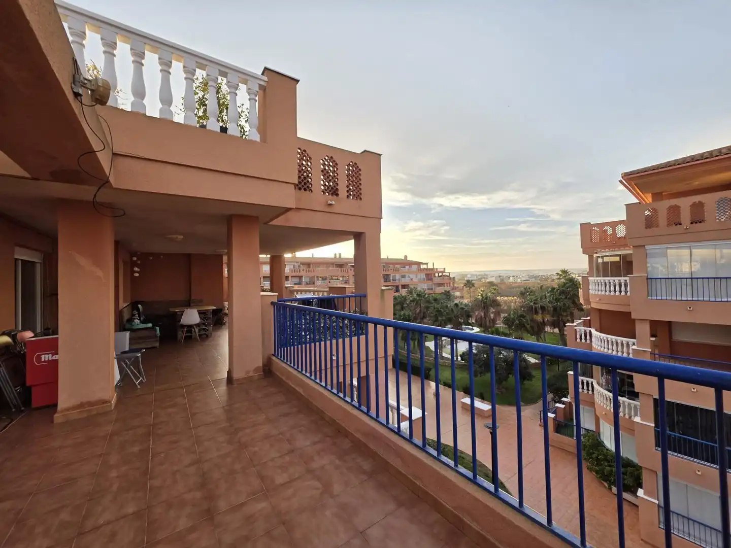 Terraza de Ático en venta en El Ejido con Aire acondicionado, Calefacción y Jardín privado