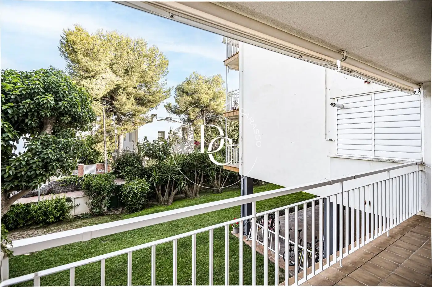 Terrasse von Wohnung zum Verkauf in Sitges mit Klimaanlage, Heizung und Privatgarten