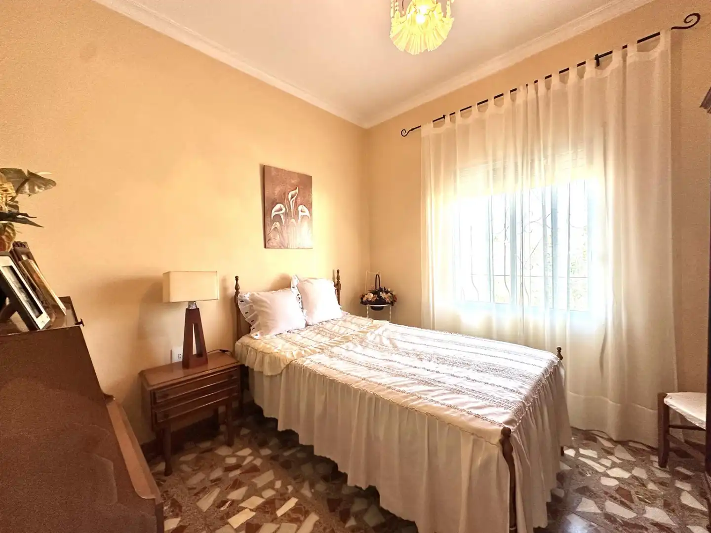 Schlafzimmer von Country house zum Verkauf in Lorca mit Klimaanlage und Privatgarten