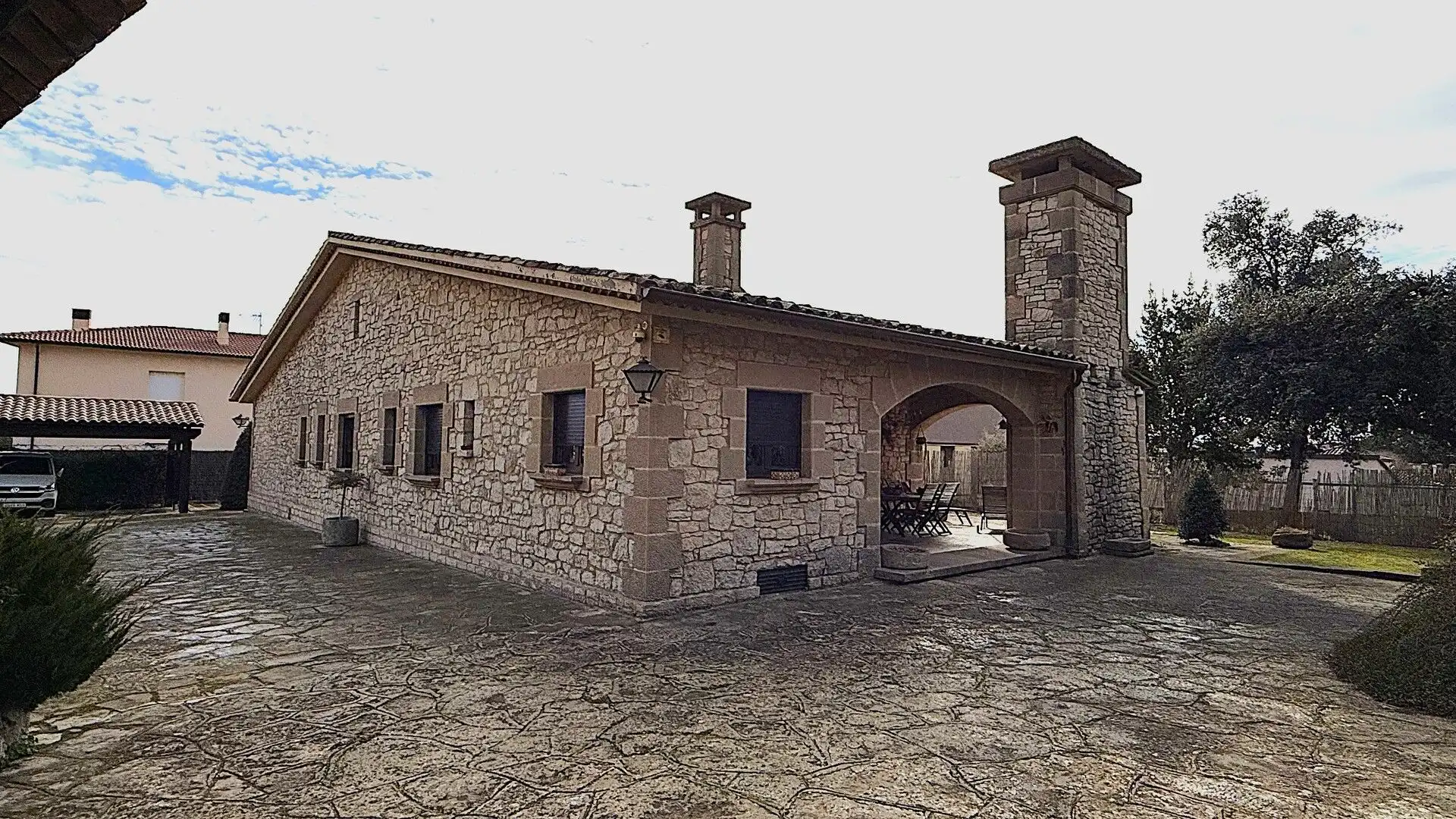 Vista exterior de Casa o xalet en venda en Moià amb Calefacció, Jardí privat i Traster