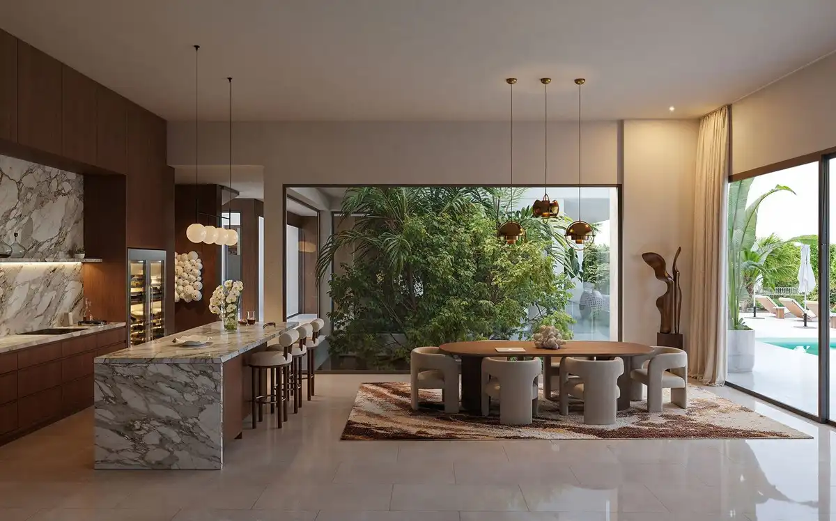 Esszimmer von Grundstücke zum Verkauf in Marbella