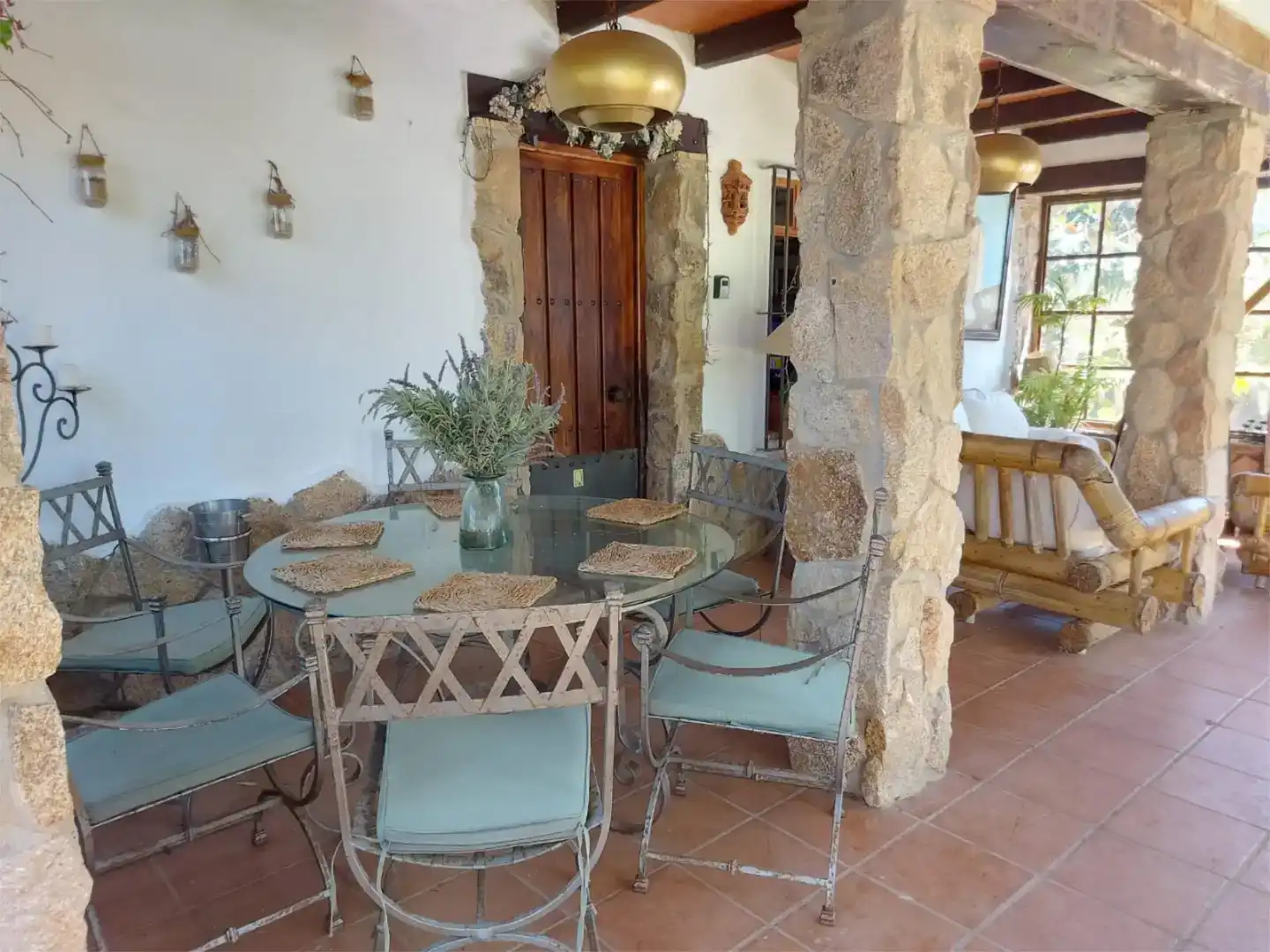 Dining room of Houses for rent in Barbate  with Private garden, Swimming Pool and Furnished