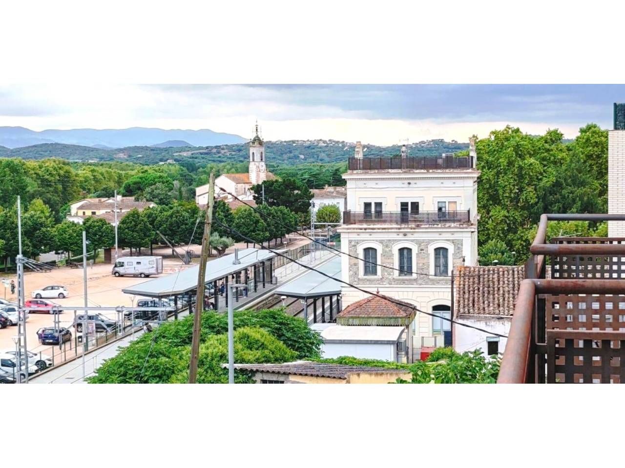 Vista exterior de Ático en venta en Sils con Aire acondicionado, Calefacción y Terraza