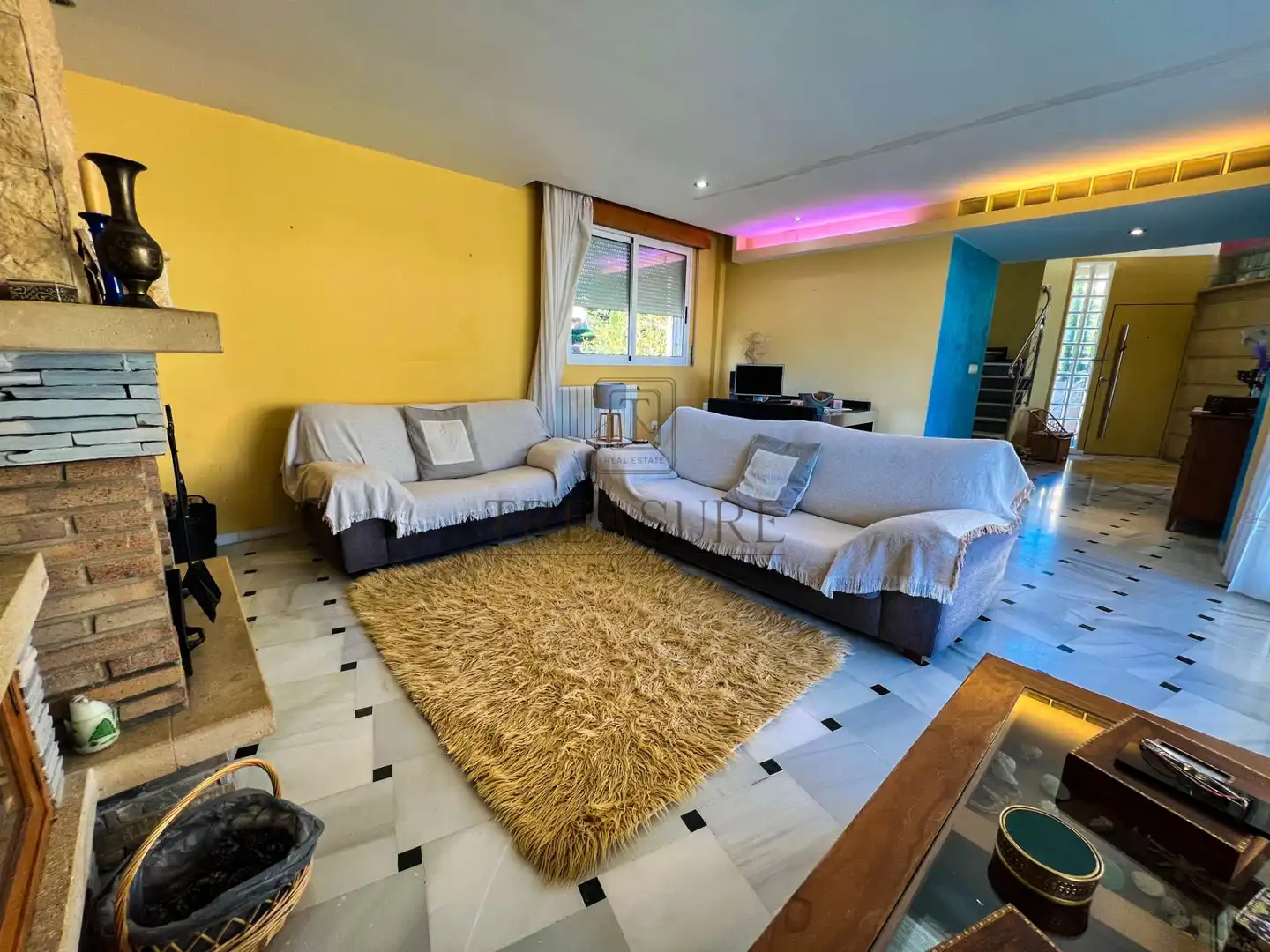 Sala de estar de Casa o chalet en venta en Cartagena con Aire acondicionado, Jardín privado y Terraza