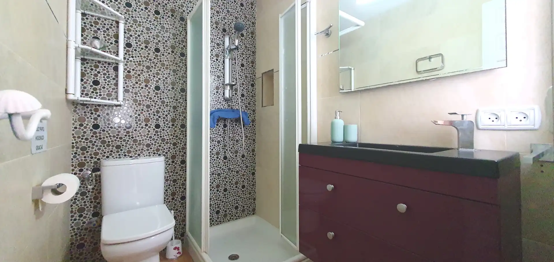 Bathroom of Apartments for rent in Dénia  with Air Conditioner, Heating and Terrace