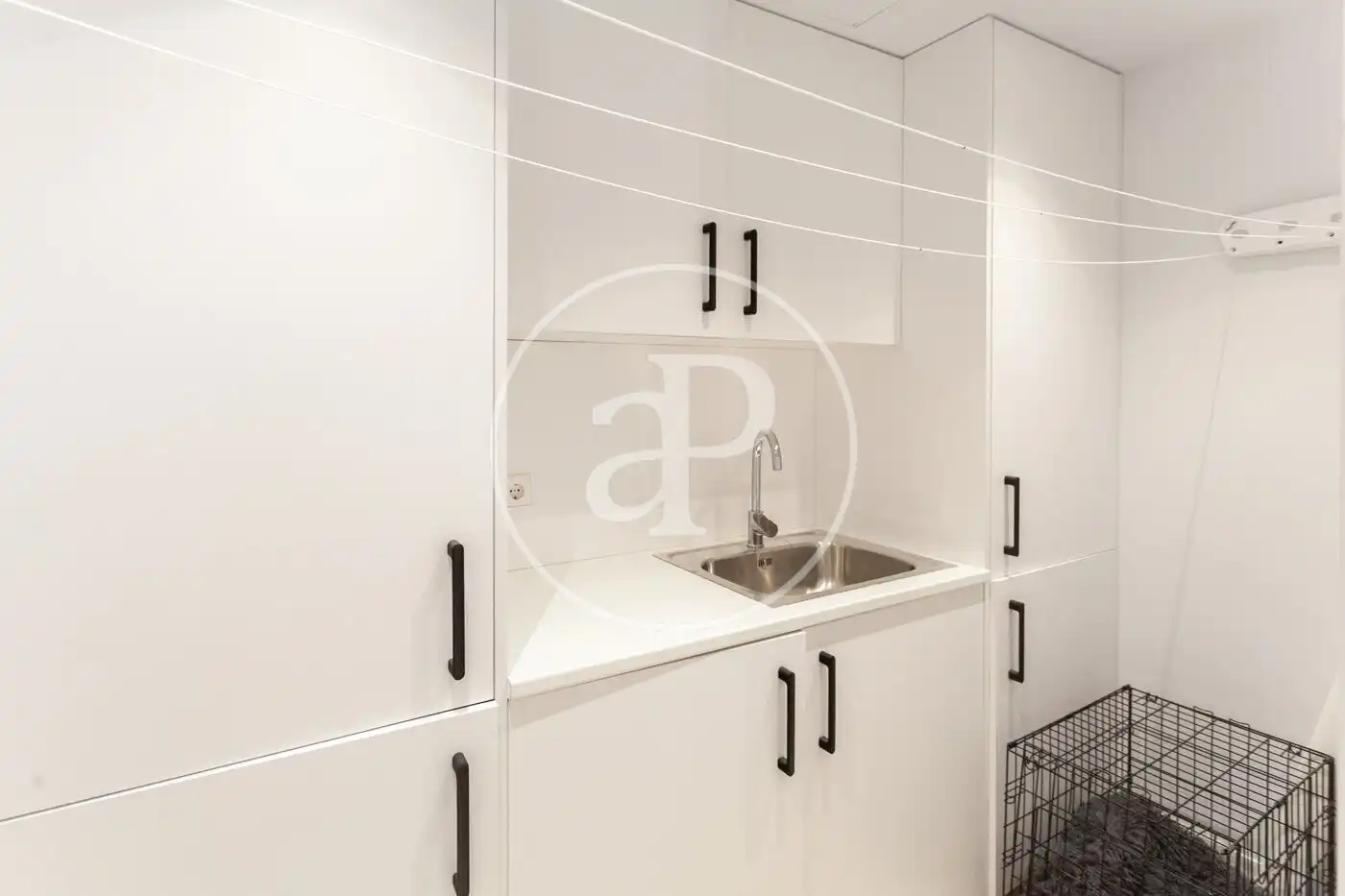 Kitchen of Flat for sale in Madrid  with Air Conditioner, Heating and Terrace