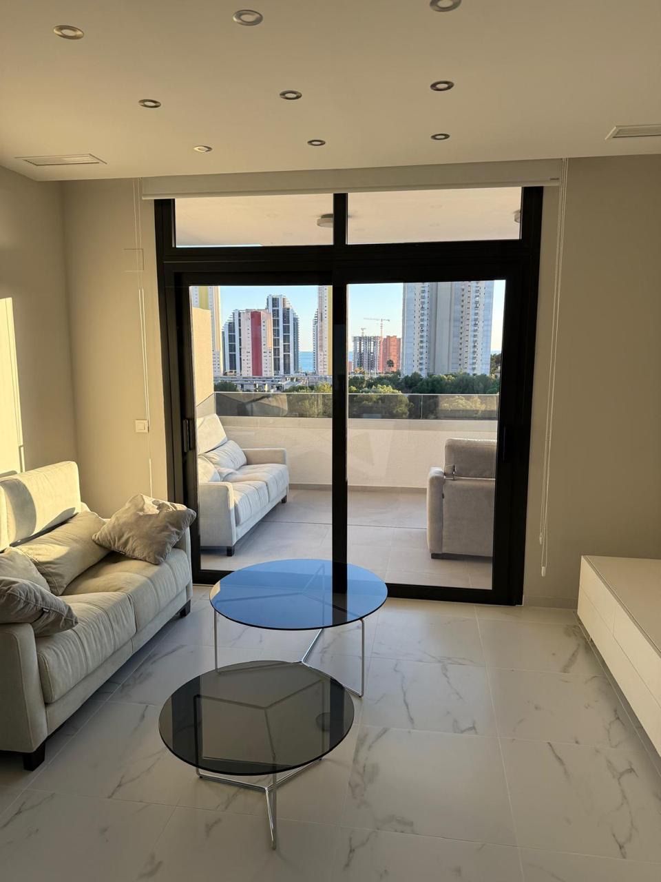 Terrassa de Apartament de lloguer en Villajoyosa / La Vila Joiosa amb Aire condicionat, Calefacció i Traster