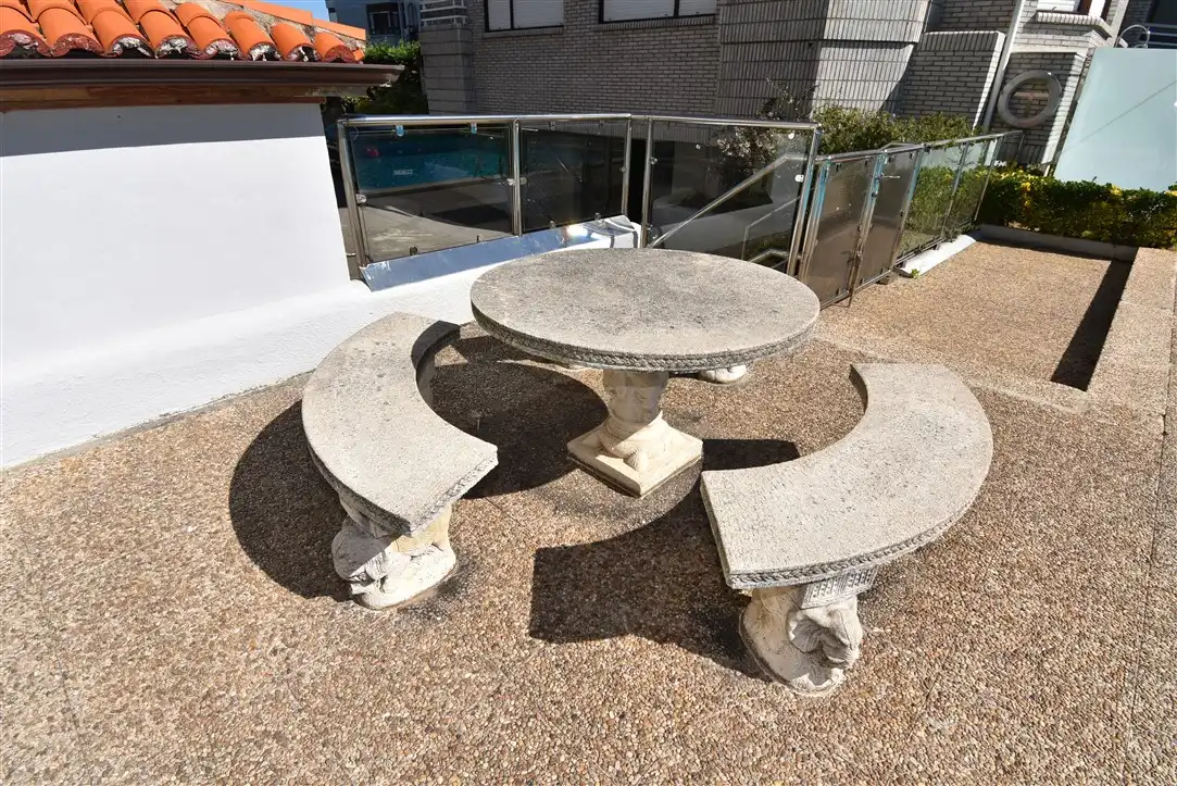 Terrasse von Erdgeschoss zur Miete in Noja mit Terrasse, Möbliert und Gemeinschaftspool