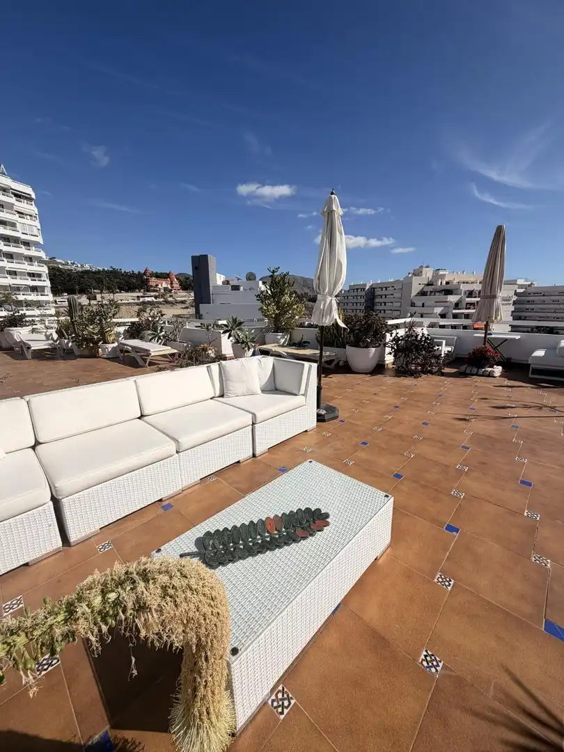 Terrace of Flat for sale in Adeje  with Air Conditioner, Terrace and Furnished