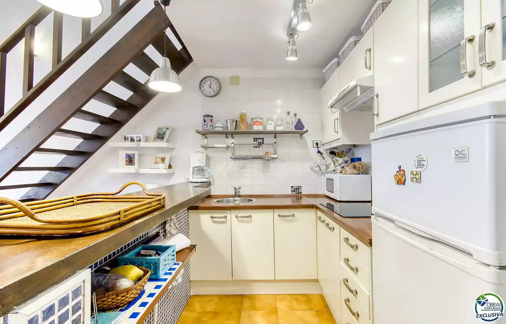 Cocina de Casa o chalet en venta en Garrigàs con Terraza y Amueblado