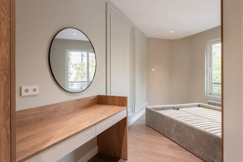 Schlafzimmer von Wohnungen zum Verkauf in Barcelona mit Klimaanlage, Heizung und Parkett