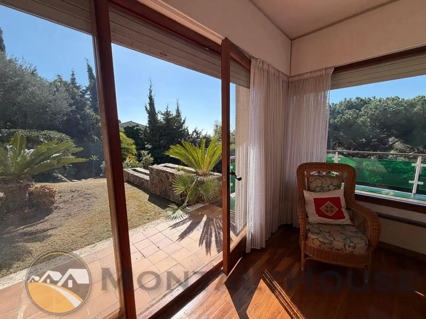 Jardín de Casa o chalet en venta en Sant Andreu de Llavaneres con Calefacción, Jardín privado y Parquet