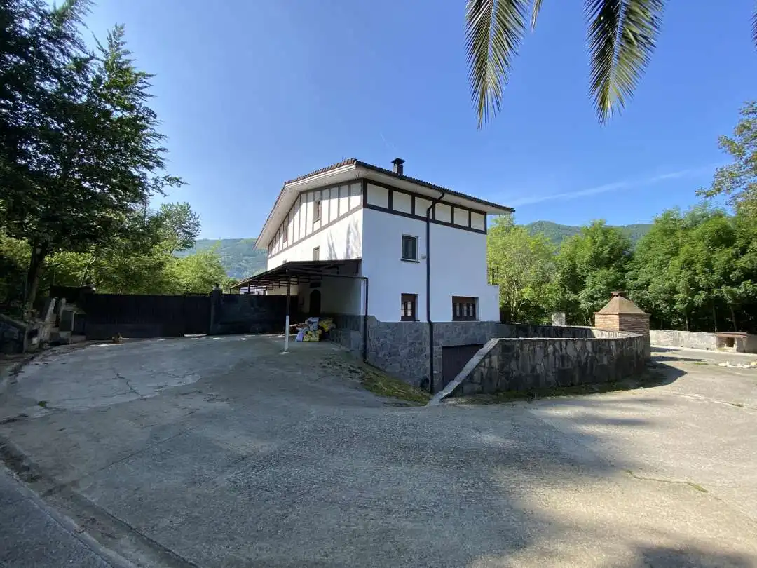 Exterior view of Houses for sale in Elgoibar  with Heating, Private garden and Terrace