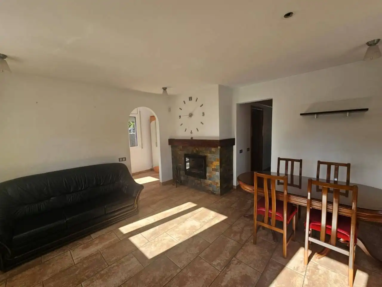 Living room of Houses for sale in Sant Cugat del Vallès  with Air Conditioner, Heating and Private garden