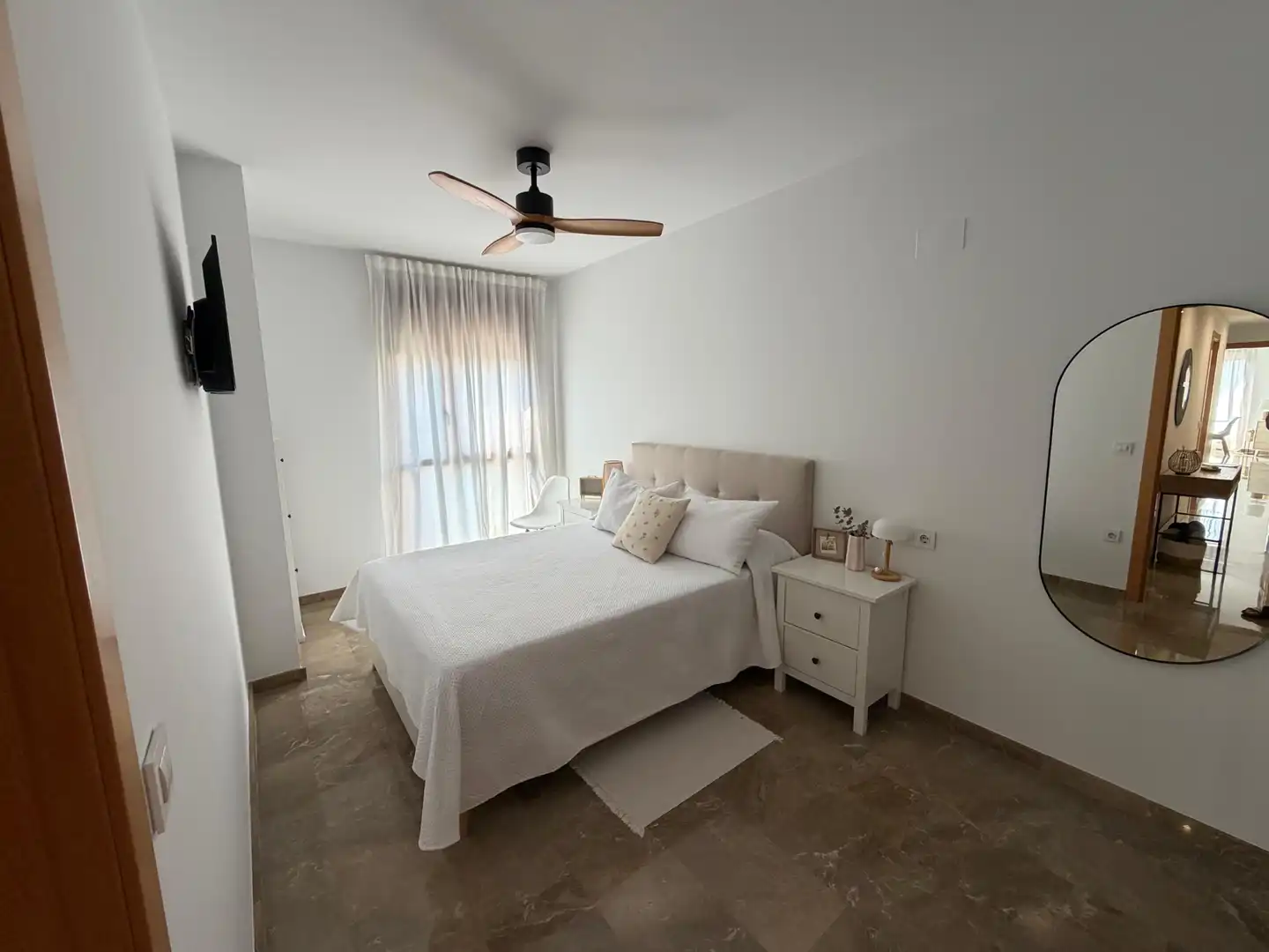 Bedroom of Flat for sale in Almazora / Almassora  with Storage room, Furnished and Oven