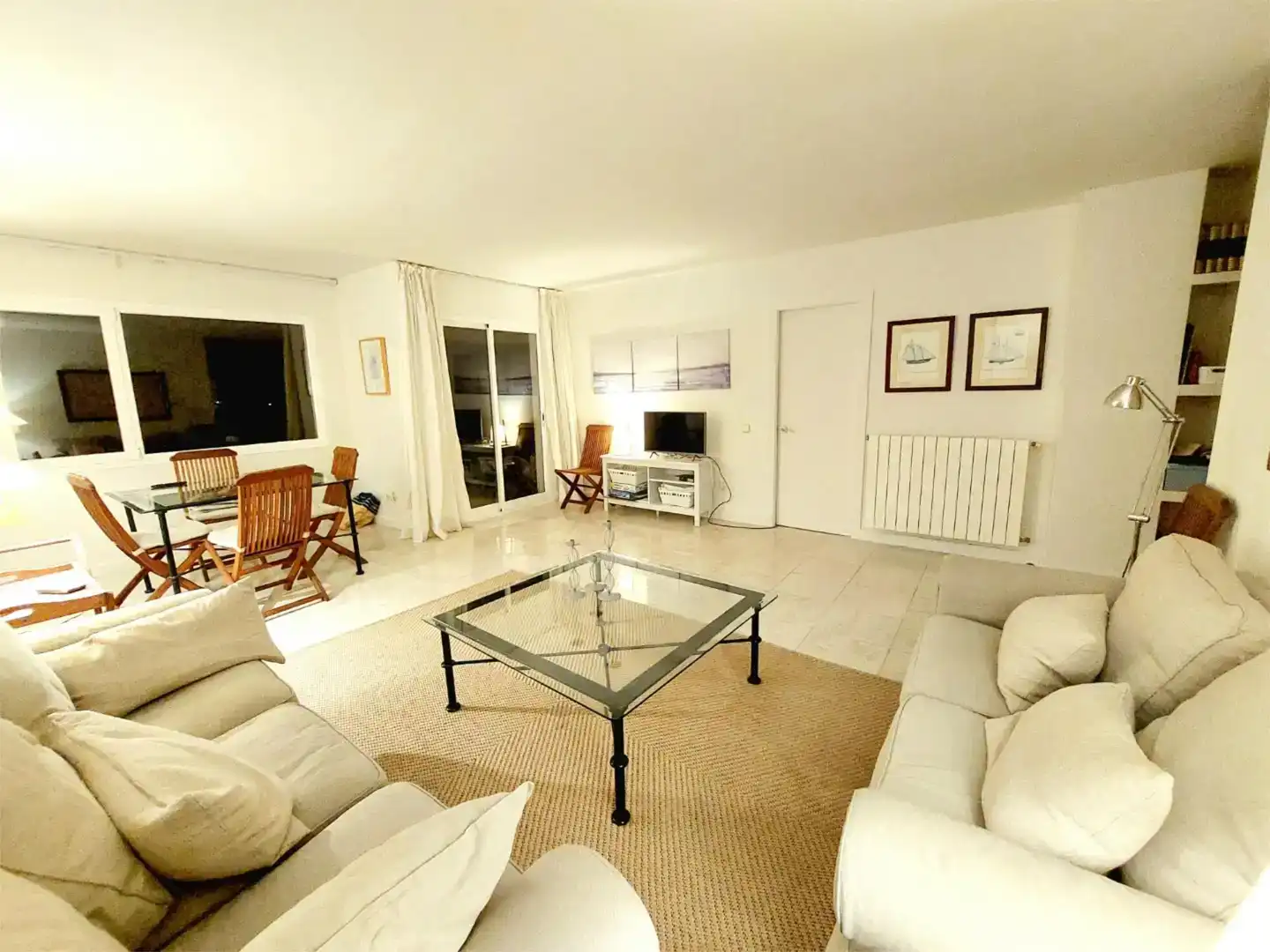 Sala d'estar de Àtic de lloguer en Calvià