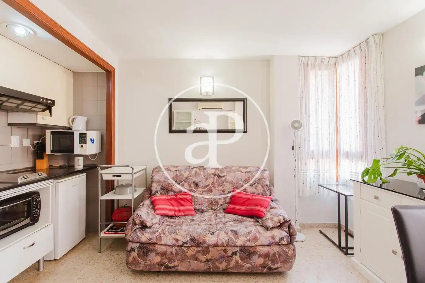 Habitación de Piso de alquiler en Valencia con Aire acondicionado, Calefacción y Amueblado