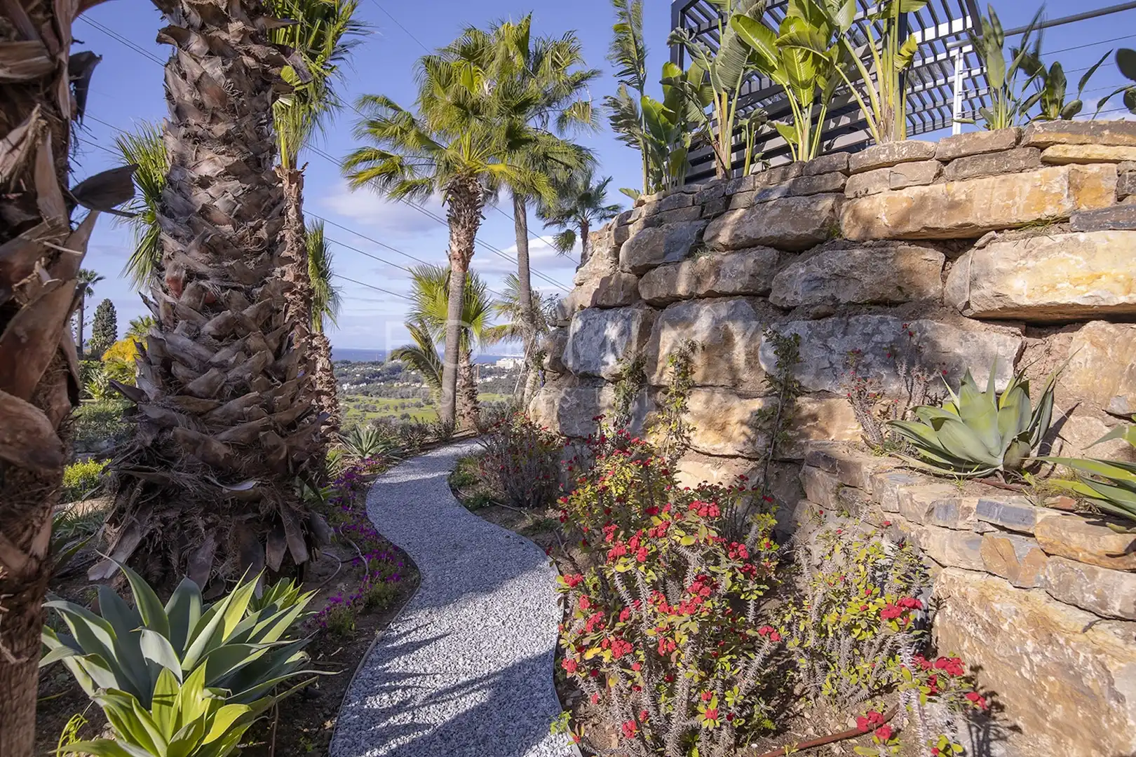 Terraza de Casa o chalet en venta en Marbella con Aire acondicionado, Calefacción y Jardín privado