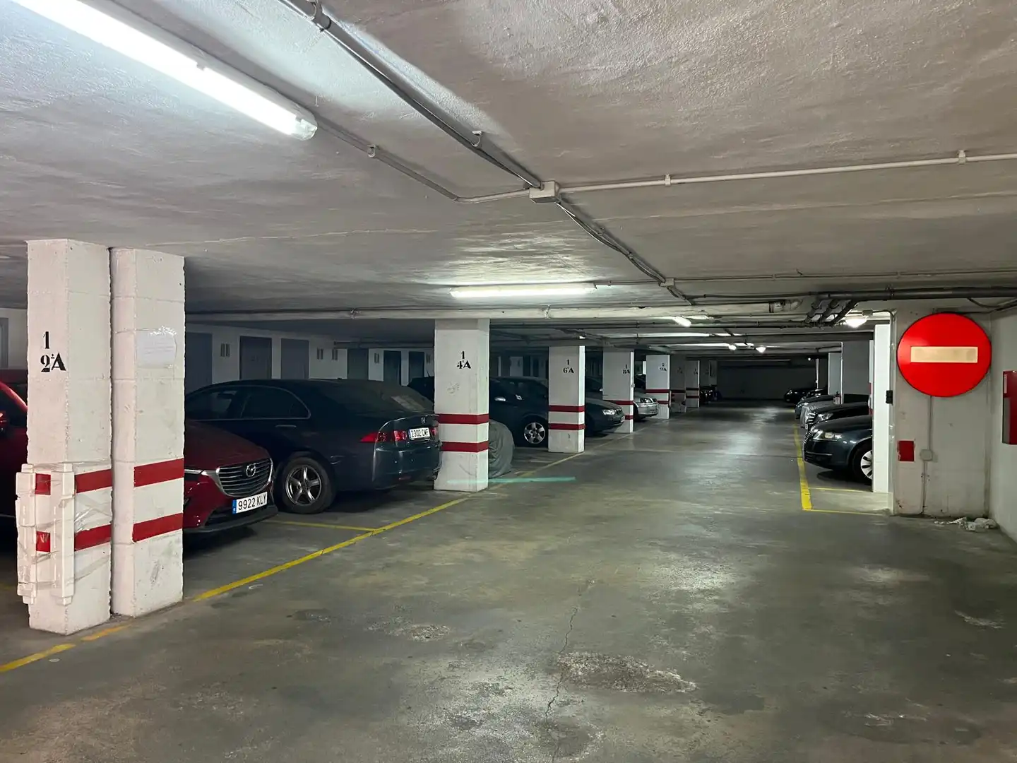 Parking of Flat for rent in Cartagena  with Air Conditioner, Furnished and Balcony