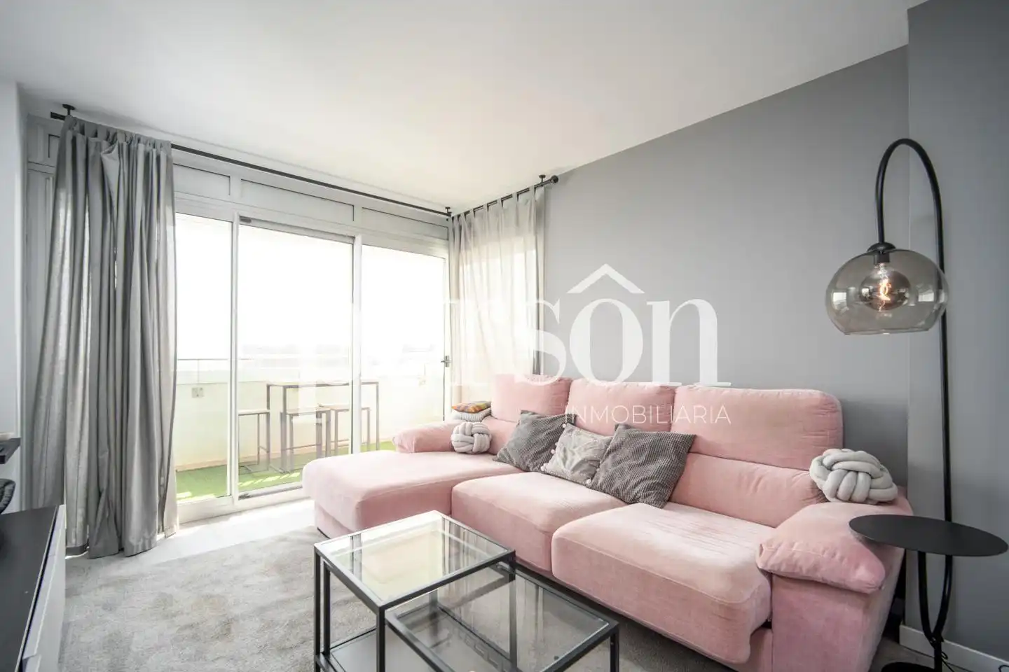 Sala de estar de Piso de alquiler en Valencia con Aire acondicionado, Calefacción y Terraza