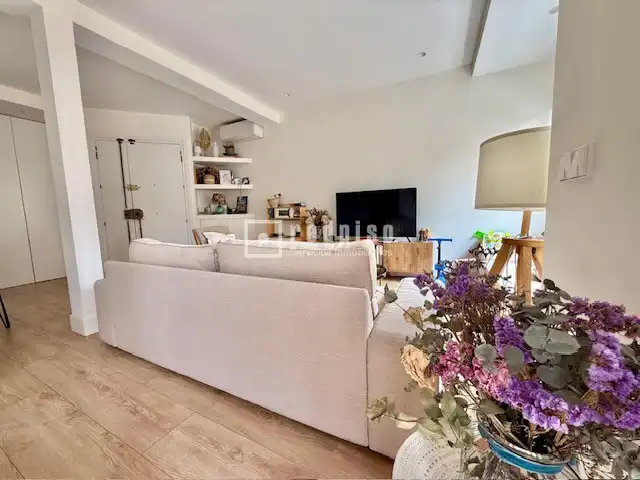 Sala de estar de Piso en venta en Madrid con Calefacción y Terraza