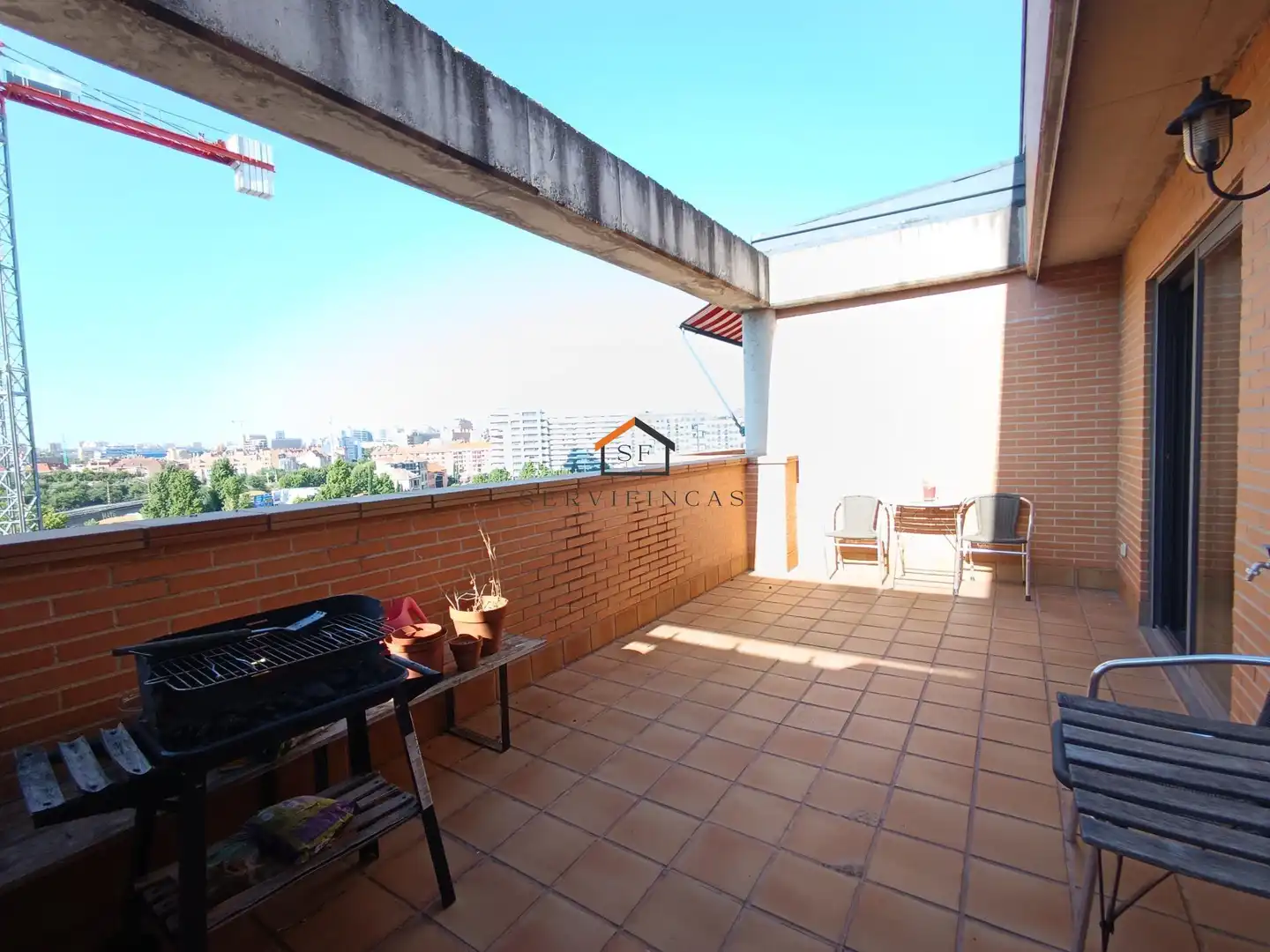 Terrassa de Àtic de lloguer en Madrid amb Calefacció, Parquet i Terrassa