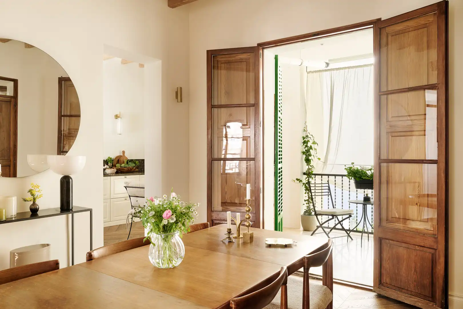 Dining room of Flat for sale in  Palma de Mallorca  with Air Conditioner, Heating and Terrace