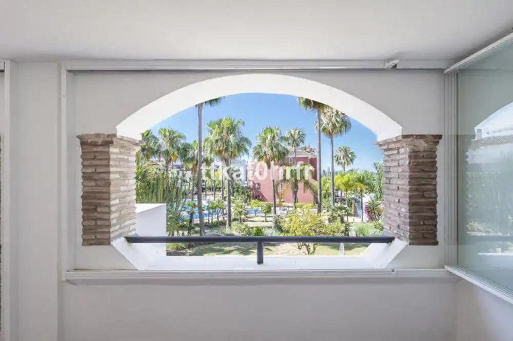 Exterior view of Apartments for rent in Marbella  with Air Conditioner, Terrace and Swimming Pool