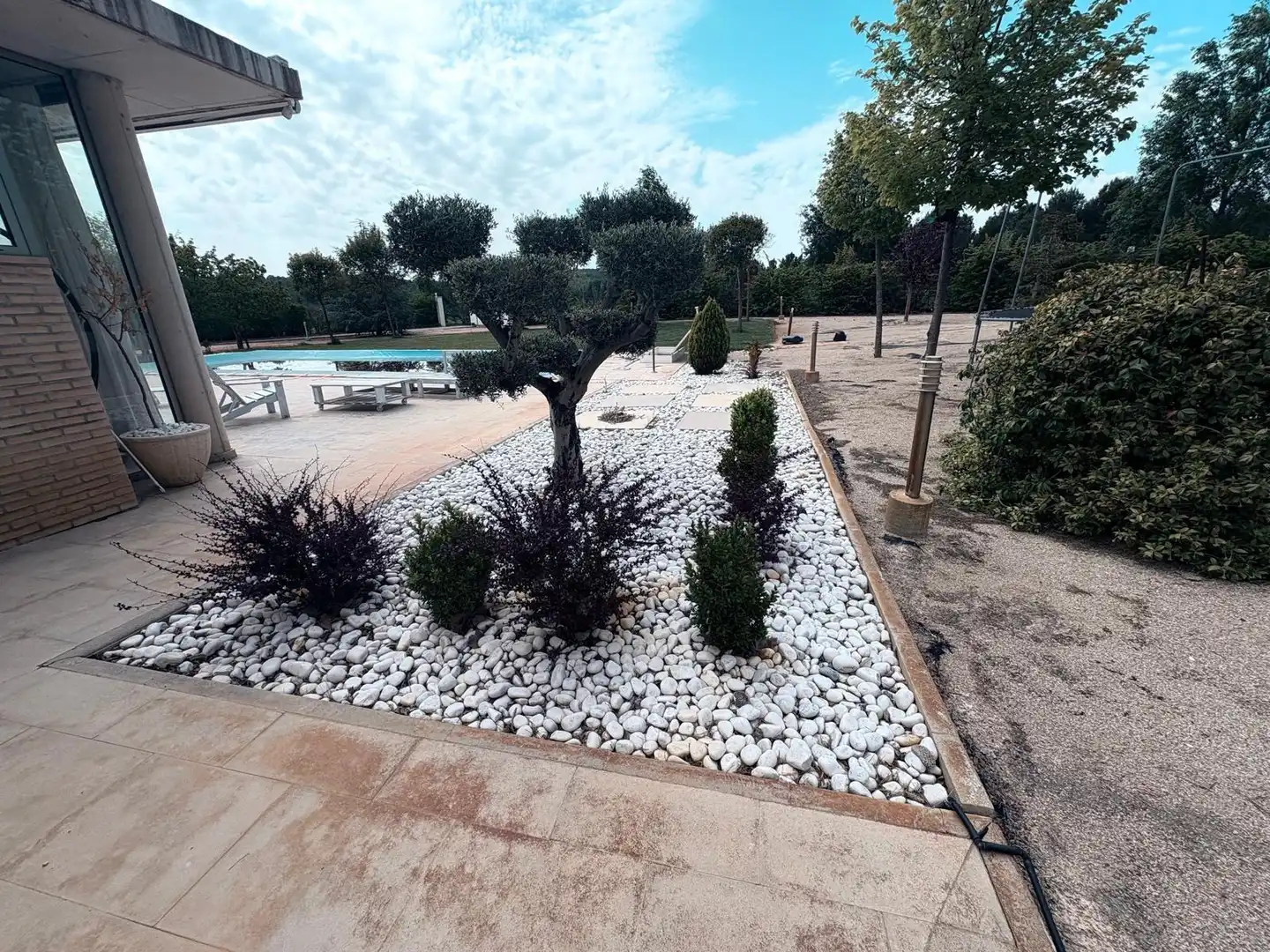 Terrassa de Casa o xalet en venda en Almansa amb Calefacció, Jardí privat i Terrassa
