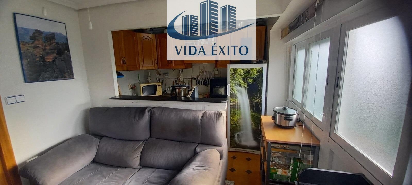 Kitchen of Flat for sale in  Jaén Capital  with Air Conditioner and Heating