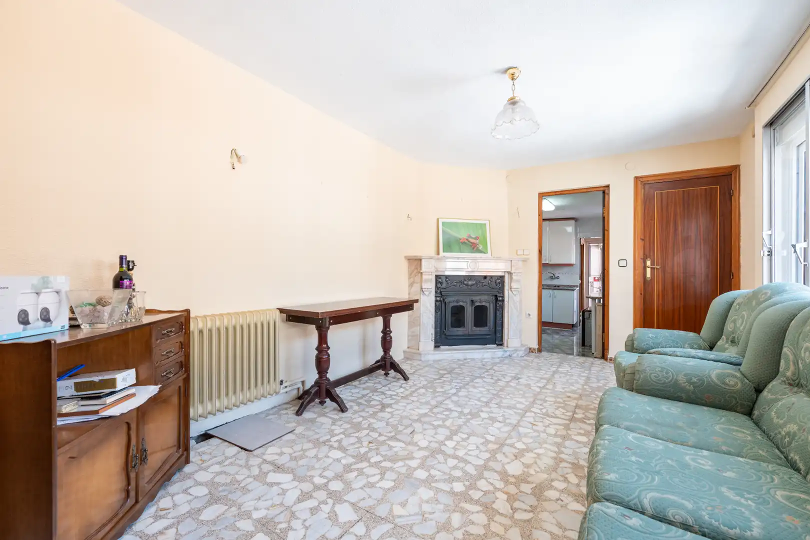 Sala d'estar de Pis en venda en Mejorada del Campo amb Terrassa