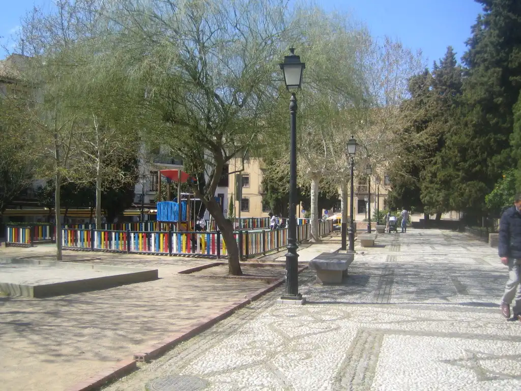 Exterior view of Apartments for rent in Granada  with Air Conditioner, Private garden and Furnished