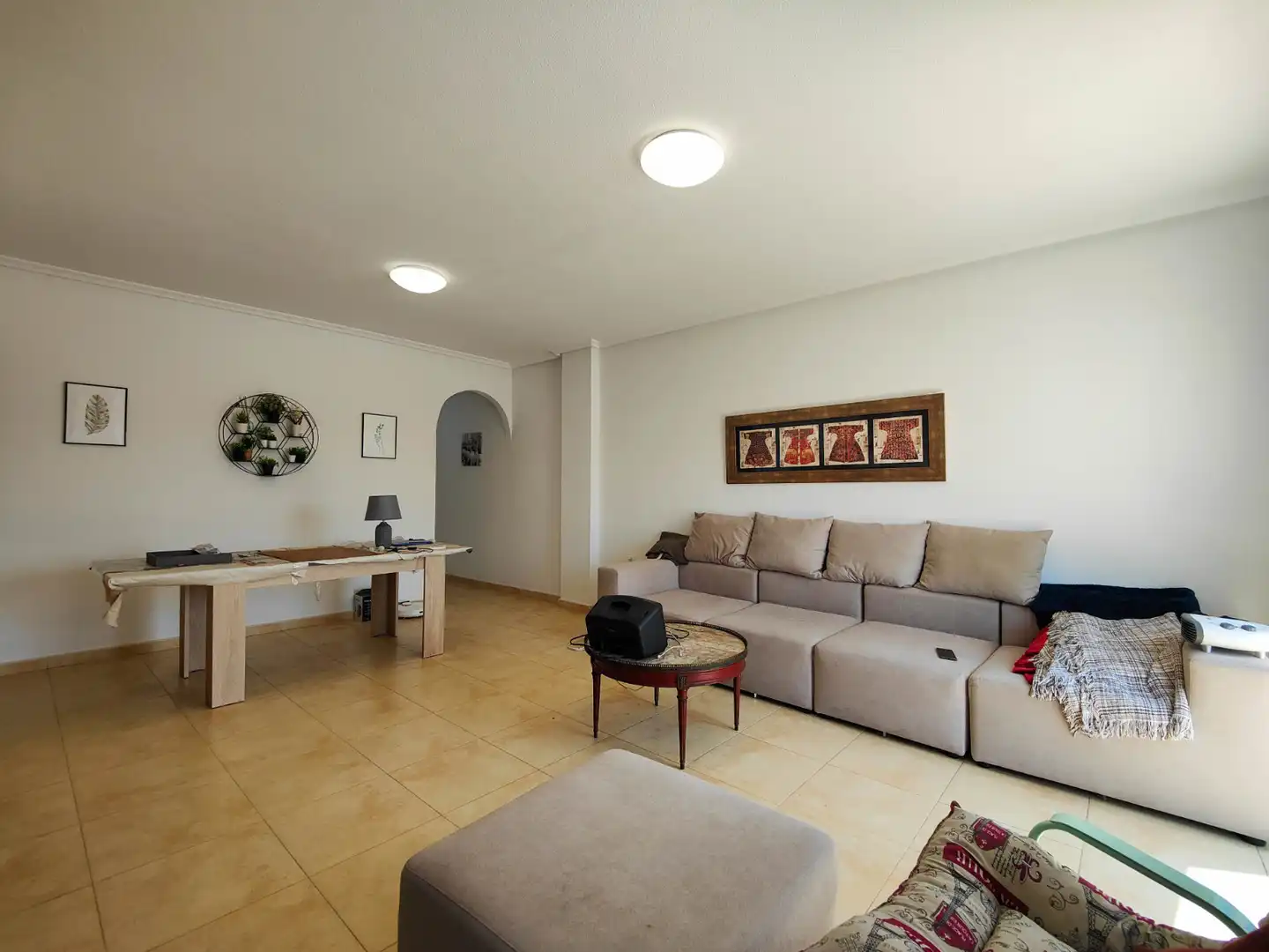Wohnzimmer von Dachboden zur Miete in Torrevieja mit Terrasse, Möbliert und Ofen