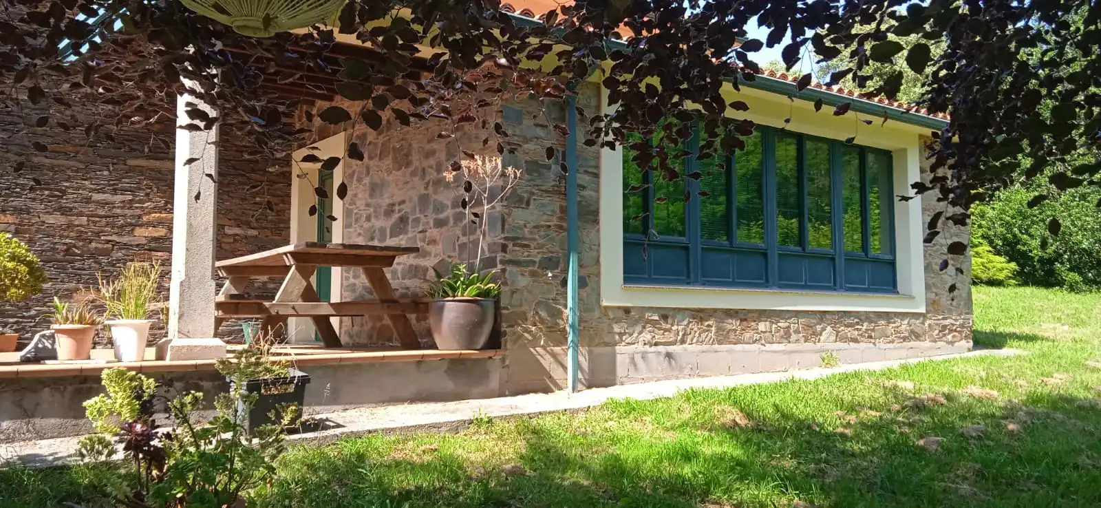 Terrassa de Casa o xalet de lloguer en Valdoviño amb Calefacció, Jardí privat i Parquet