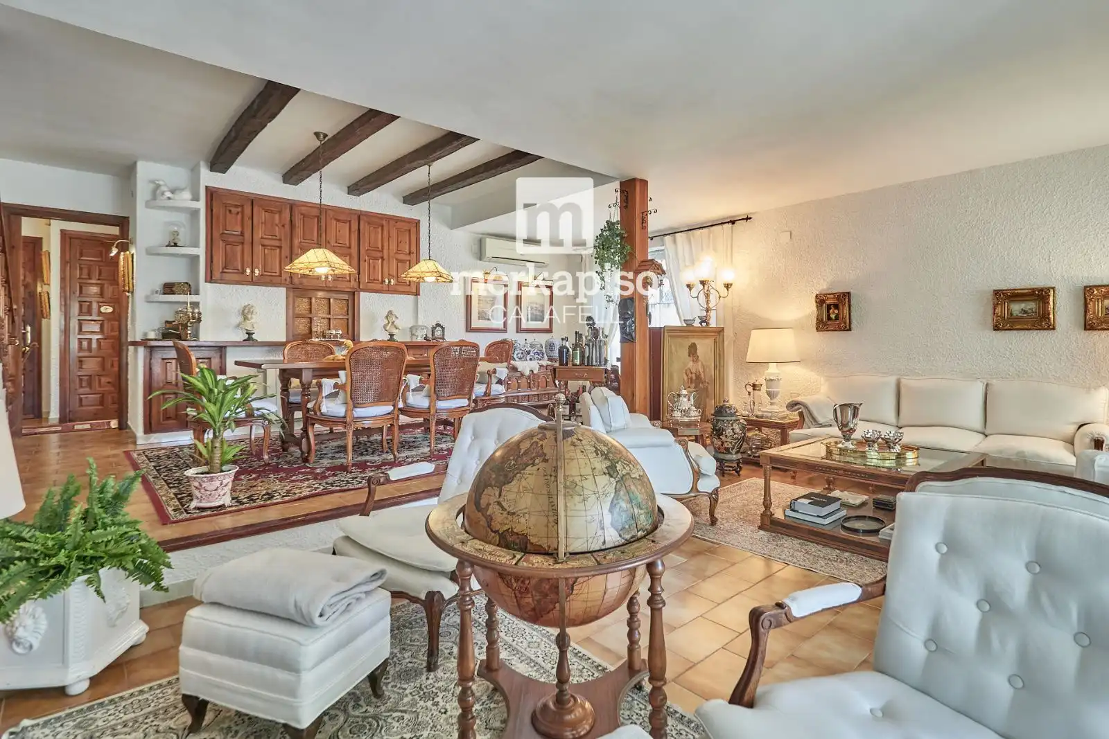 Living room of Detached homes for sale in Calafell  with Air Conditioner, Heating and Terrace