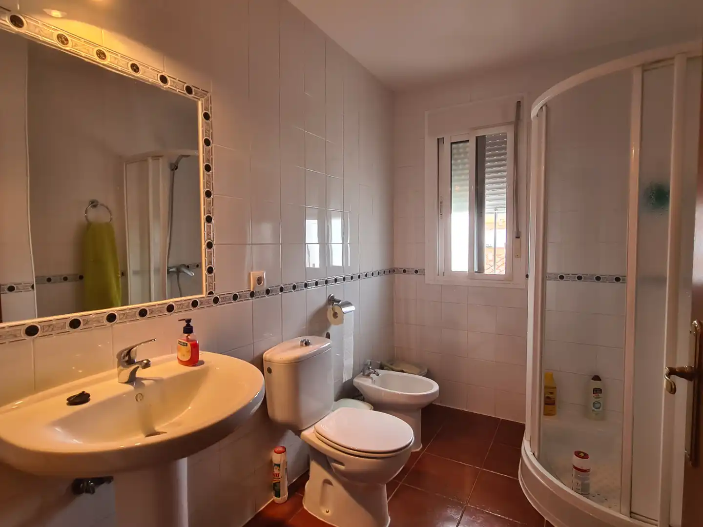 Baño de Casa adosada en venta en Higuera de la Sierra con Aire acondicionado, Terraza y Trastero