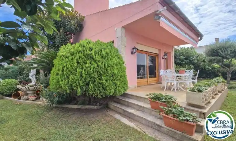 Jardín de Casa o chalet en venta en Roses con Jardín privado