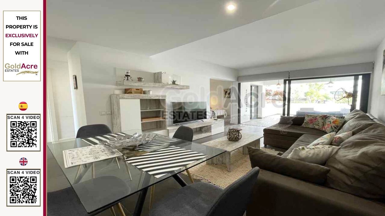 Sala d'estar de Apartament en venda en La Oliva