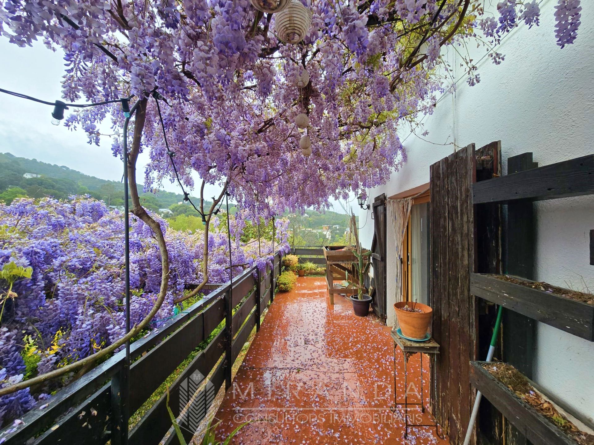 Terrace of House or chalet for sale in Vallgorguina  with Heating, Private garden and Parquet flooring