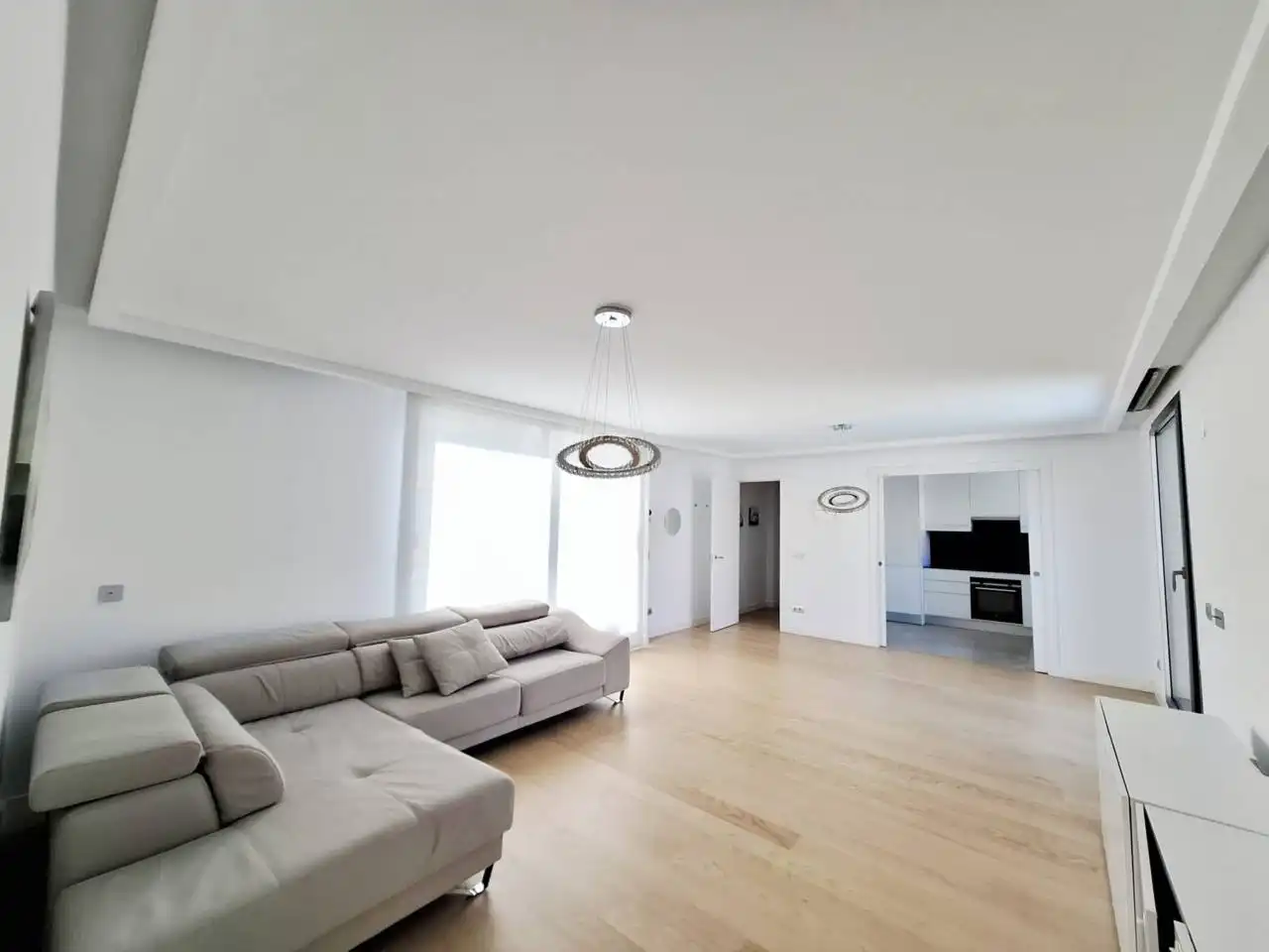 Sala de estar de Piso de alquiler en Madrid con Aire acondicionado, Calefacción y Parquet