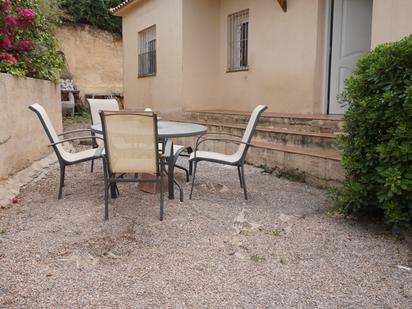 Terrace of Single-family semi-detached for sale in La Pobla de Montornès    with Terrace and Balcony