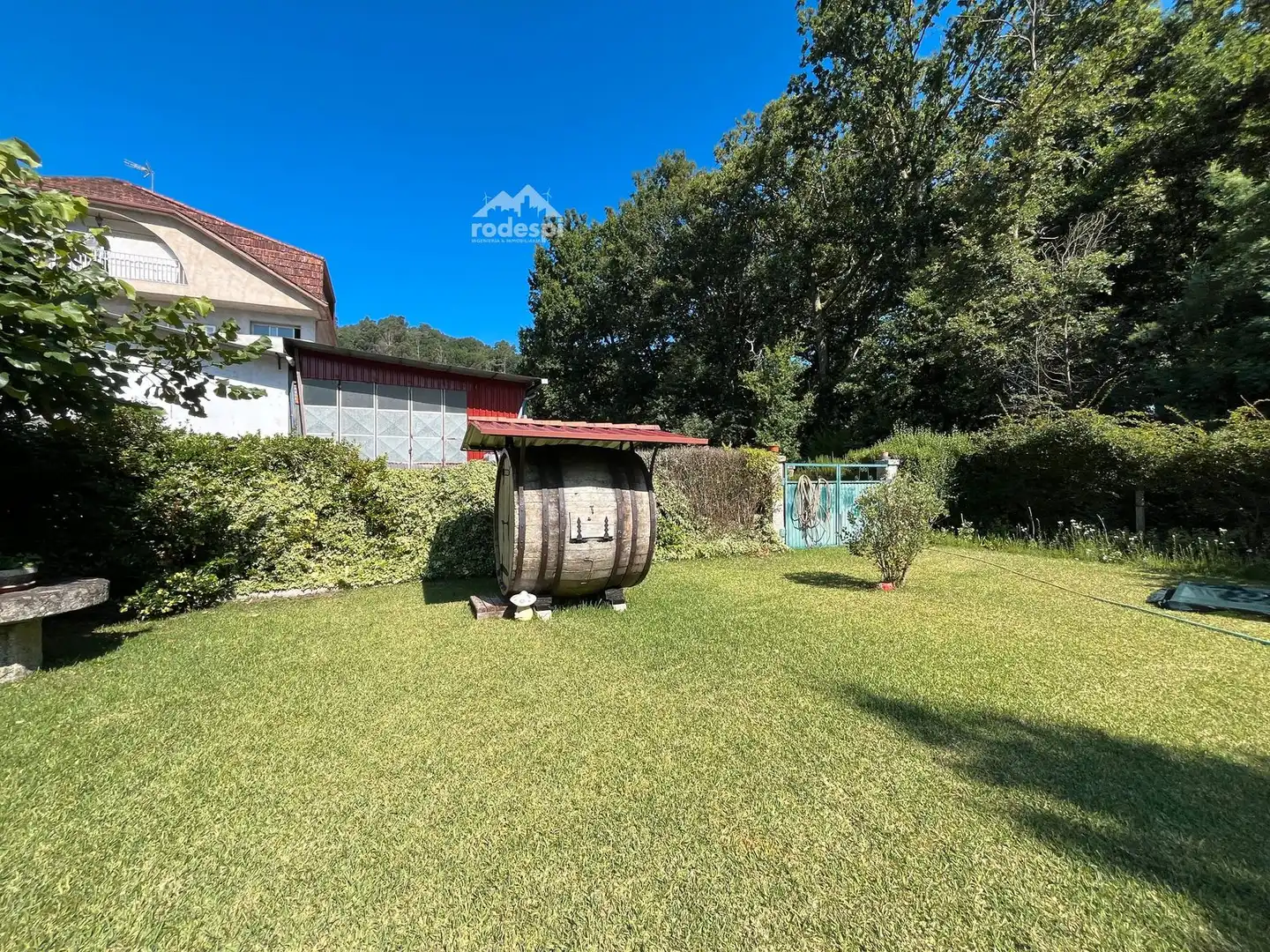 Jardín de Casa o chalet en venta en Beade  con Trastero, Piscina y Amueblado