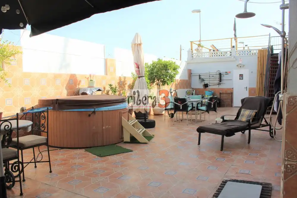 Terrasse von Einfamilien-Reihenhaus zum Verkauf in San Javier mit Terrasse